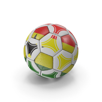 Soccerball Pro Triangles Ghana PNG & PSD Images