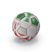 Pro Triangles Iran Soccer Ball PNG & PSD Images