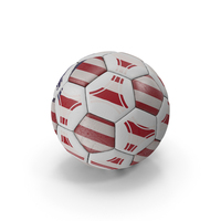 Pro Triangles USA Soccer Ball PNG & PSD Images