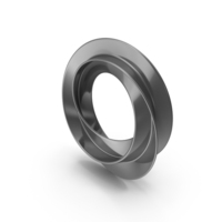 Black Single Mobius Strip PNG & PSD Images