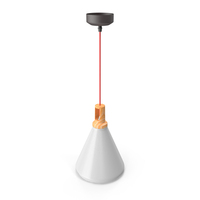 Cone Frosted Glass Lamp PNG & PSD Images