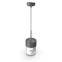 Edison Loft Glass-Metal Lamp PNG & PSD Images
