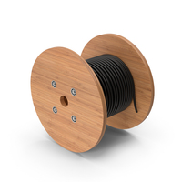 Wooden Cable Drum Reel PNG & PSD Images