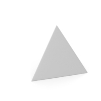 Basic Geometric Shapes Triangle Pyramid White PNG & PSD Images