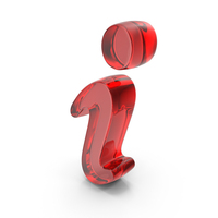Info I Logo Red Glass PNG & PSD Images