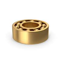 Ball Bearing Gold PNG & PSD Images