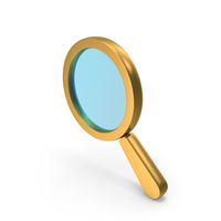Magnify Search Find Gold PNG & PSD Images