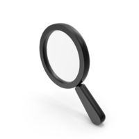 Black Magnifying Glass PNG & PSD Images