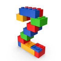 Toy Brick Number PNG & PSD Images