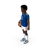 黑人孩子男孩抱着球PNG和PSD图像