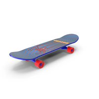 Spider Man Classic Skateboard PNG & PSD Images