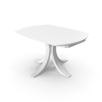Loft Dining Table White PNG & PSD Images