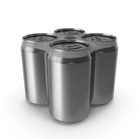 Four Beverage Can 330ml PNG & PSD Images