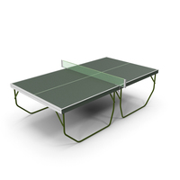 Green Table Tennis Table PNG & PSD Images