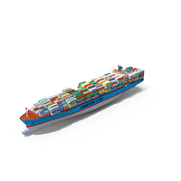 Container Ship 3300TEU Maersk PNG & PSD Images