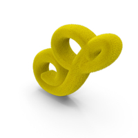 Yellow Font Script Fur Letter S PNG & PSD Images