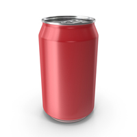 Beverage Can 330ml Red PNG & PSD Images