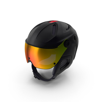 Ski Helmet Black PNG & PSD Images