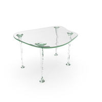 Modern Liquid Glass Table PNG & PSD Images