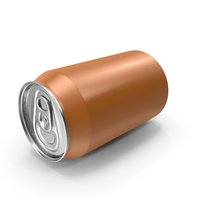Beverage Can 330ml Orange Posed PNG & PSD Images