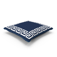 Jans Linen Throw Pillow PNG & PSD Images
