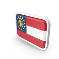 Flag of Georgia (U.S._State) PNG & PSD Images