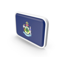 Flag Of Maine PNG & PSD Images