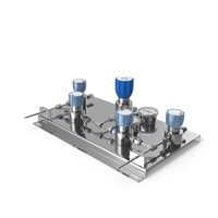 AFK Lab Industrial Gas Control Panel PNG & PSD Images