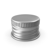 Pre threaded Aluminum Screw Cap 18mm PNG & PSD Images