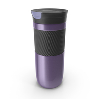 Thermo Cup Stainless Purple PNG & PSD Images