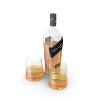 Johnnie Walker Black Label PNG & PSD Images
