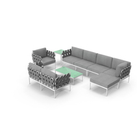 Baide Outdoor Aluminum Leisure set PNG & PSD Images