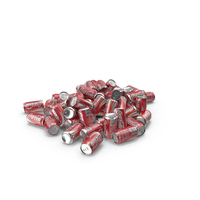Heap Of Coca Cola Beverage Cans PNG & PSD Images