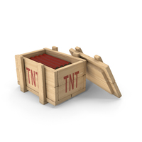 Wooden Small Dynamite Box PNG & PSD Images
