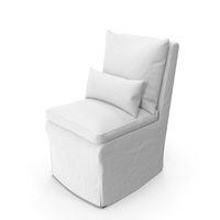 Cloud Dining Fabric Side Chair PNG & PSD Images