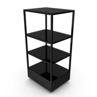 Simple Shoe Stand Black PNG & PSD Images
