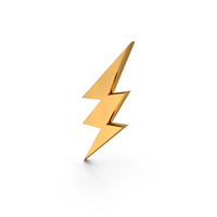 Gold Flash Logo PNG & PSD Images