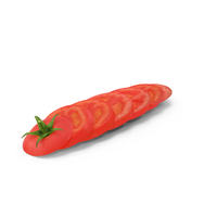 Sliced Tomato Lying PNG & PSD Images
