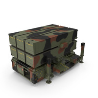 NASAMS Air Defense System Camouflage PNG & PSD Images
