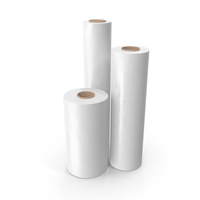 Roll of Wrapping Stretch Film 3 Pieces PNG & PSD Images