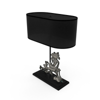 FRENCH ROCOCO GATE ARTIFACT TABLE LAMP PNG & PSD Images