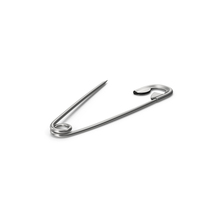 Open Silver Safety Pin PNG & PSD Images