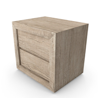 RECLAIMED RUSSIAN OAK CLOSED NIGHTSTAND PNG & PSD Images