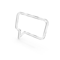 Ice Speech Bubble Symbol PNG & PSD Images