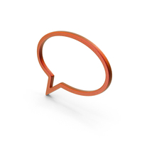 Circular Speech Bubble Symbol PNG & PSD Images