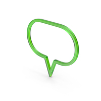 Speech Bubble Green PNG & PSD Images