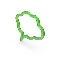 Speech Bubble Green PNG & PSD Images