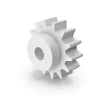 White Gear PNG & PSD Images