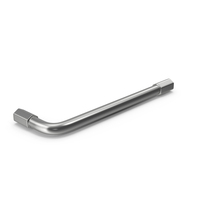 Silver Hex Key Wrench PNG & PSD Images