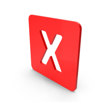 Cross In Red Box PNG & PSD Images